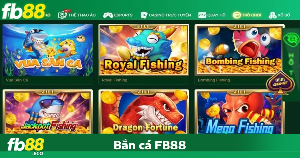 Bắn cá Fb88 1 Tại sao Bắn cá FB88 là lựa chọn hoàn hảo?