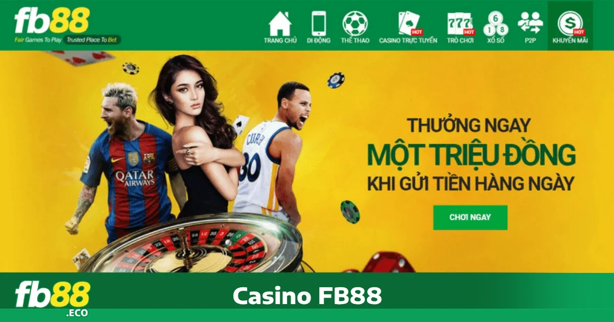 Casino Fb88 4 Ưu đãi đặc biệt khi chơi Casino FB88
