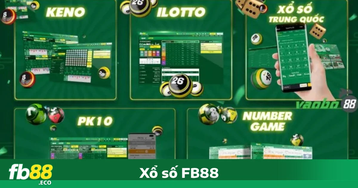 Xổ số Fb88 3 Các hình thức cược nổi bật tại Xổ số FB88