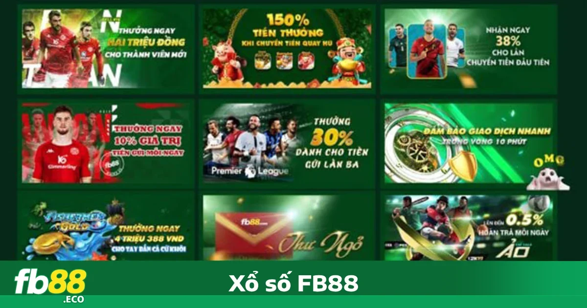 Xổ số Fb88 4 Ưu đãi hấp dẫn khi tham gia Xổ số FB88